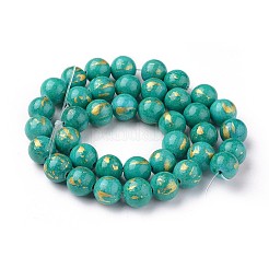 Natural Mashan Jade Beads Strands&nbsp;LS-G-F670-A02-10mm