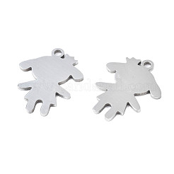 Non-Tarnish 201 Stainless Steel Pendants&nbsp;STAS-T044-271P