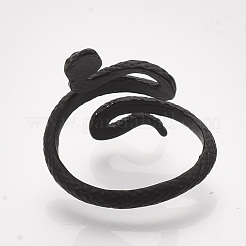 Electrophoresis Alloy Cuff Finger Rings&nbsp;RJEW-S038-192A