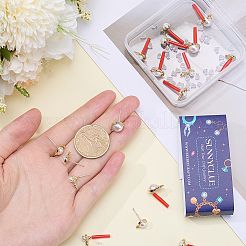 Alloy Stud Earring Findings&nbsp;EJEW-SC0001-55
