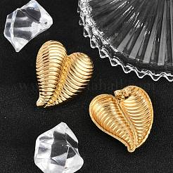 Heart 304 Stainless Steel Stud Earrings&nbsp;EJEW-L287-071G