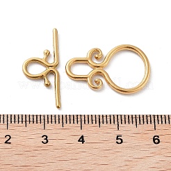 イオンプレーティング（IP）304ステンレススチールマンテル  18KGP本金メッキ  23.5x15x2mm  穴：6x3.5mm  バー：10x24x1.5mm  穴：5x3.5mm&nbsp;STAS-A092-01G