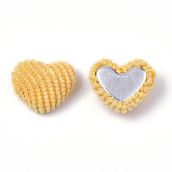 Corduroy Cloth Fabric Covered Cabochons&nbsp;WOVE-Q079-12