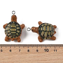 Opaque Resin Pendants&nbsp;RESI-G129-05