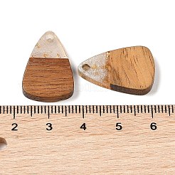 Resin & Wood Pendants&nbsp;WOOD-S061-02G