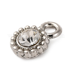 Alloy Rhinestone Pendants&nbsp;PALLOY-R162-15P-03