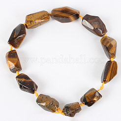 Natural Tiger Eye Gemstone Bead Strands&nbsp;G-E218-07