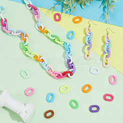 300Pcs Plastic Quick Link Connectors&nbsp;KY-SP0001-71