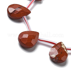 Natural Red Jasper Beads Strands&nbsp;G-K382-C04-01