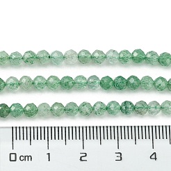Natural Green Strawberry Quartz Beads Strands&nbsp;G-Z034-A02-03