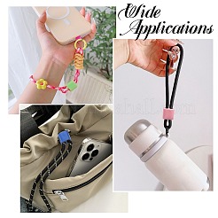 40Pcs 10 Colors ABS Plastic Slide Charms&nbsp;MACR-CJ0002-47
