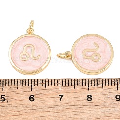 Brass Enamel Pendants&nbsp;KK-CBA652E-01A