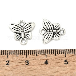 Butterfly Tibetan Style Alloy Links connectors&nbsp;X-TIBE-5369-AS-LF
