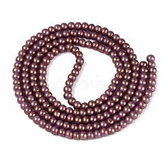 Baking Paint Glass Pearl Beads Strands&nbsp;DGLA-ZX001-05B-18