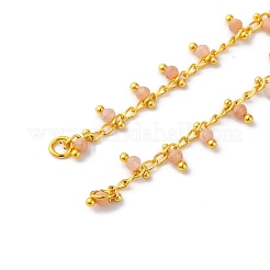 Brass Cable Chain Necklace Making&nbsp;KK-K337-12G-08