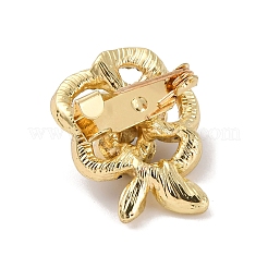 Zinc Alloy Rhinestone  Lapel Pins for Backpack Clothes&nbsp;JEWB-D305-02D-G