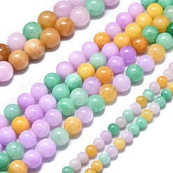 Natural Malaysia Jade Beads Strands&nbsp;G-L645-A01-10mm-34