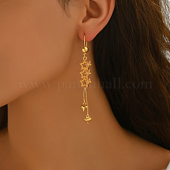 Brass Tassel Hoop Earrings&nbsp;CV0060-3