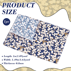 Japanese-style Cotton Sakura Pattern Fabric for Clothing & Decor&nbsp;DIY-WH0622-738