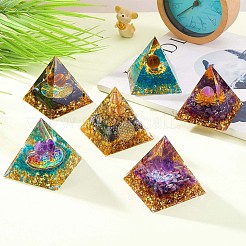 アメジストクリスタルピラミッド装飾  癒しの天使の結晶ピラミッド石のピラミッド  瞑想を癒すために  50x50x55mm&nbsp;JX073A