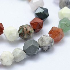 Natural Mixed Gemstone Beads Strands&nbsp;G-F523-25-8mm