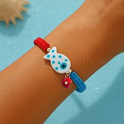 Bohemian Style Porcelain Bead Charm Bracelets&nbsp;OU3327