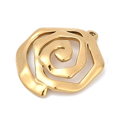 304 Stainless Steel Pendants&nbsp;STAS-C121-45C-G
