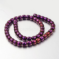 Electroplate Non-magnetic Synthetic Hematite Bead Strands&nbsp;G-F300-43-04