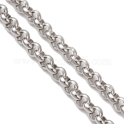 304 Stainless Steel Rolo Chain Slider Bracelet Making&nbsp;AJEW-JB01503-01