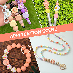 20Pcs 10 Styles Food Grade Eco-Friendly Silicone Beads&nbsp;SIL-PA0001-08