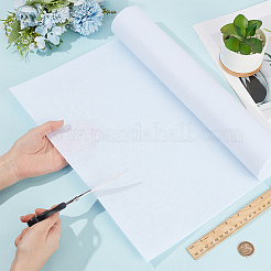 長方形のフェルト生地ロール  DIY工芸品  ホワイト  400x1mm  3 m /ロール&nbsp;DIY-CY0003-96A