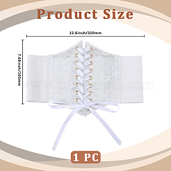 PU Leather Wide Elastic Corset Belts&nbsp;AJEW-WH20020-174C