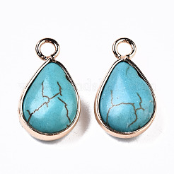 Synthetic Turquoise Pendants&nbsp;G-S359-279