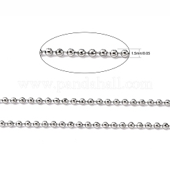 Tarnish Resistant 304 Stainless Steel Ball Chains&nbsp;CHS-D005-CHS