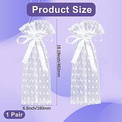 Lace Oversleeves for Bride&nbsp;AJEW-WH20018-121B