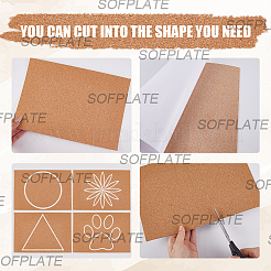 Rectangle Cork Insulation Sheet&nbsp;AJEW-WH20020-152C