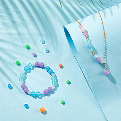 1020Pcs 24 Styles Luminous Acrylic Beads&nbsp;MACR-PH0001-61