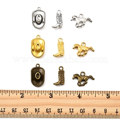 45Pcs 9 Style Tibetan Style Alloy Pendants&nbsp;FIND-FS0003-56