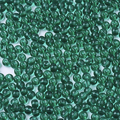 6/0 Transparent Glass Seed Beads&nbsp;SEED-S040-09A-05