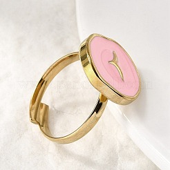 304 Stainless Steel Cuff Rings&nbsp;RJEW-A077-04G-02