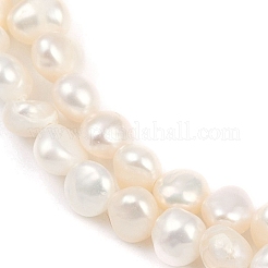 Natural Cultured Freshwater Pearl Beads Strands&nbsp;PEAR-P064-19D-05A
