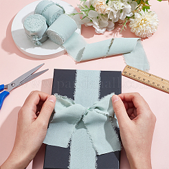 5M Cotton Frayed Ribbons&nbsp;OCOR-WH0045-09A