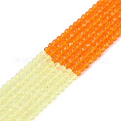 Transparent Glass Beads Strands&nbsp;GLAA-N074-01A-04