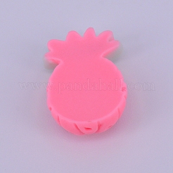Opaque Frosted Resin Cabochon&nbsp;RESI-WH0009-10
