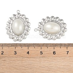 304 Stainless Steel Pendants&nbsp;STAS-Z070-02P-03