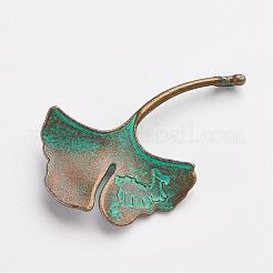 Tibetan Style Alloy Pendants&nbsp;PALLOY-F187-40ABG