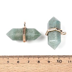 Natural Amazonite Double Terminal Pointed Pendants&nbsp;G-N345-09F