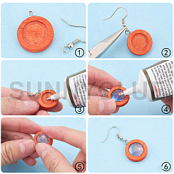 DIY Earring Making Kits&nbsp;DIY-SC0010-92