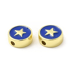 Brass Enamel Beads&nbsp;KK-E068-VB454-1