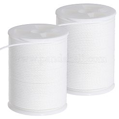 2 Rolls Round Waxed Polyester Cord&nbsp;YC-PA0001-01B